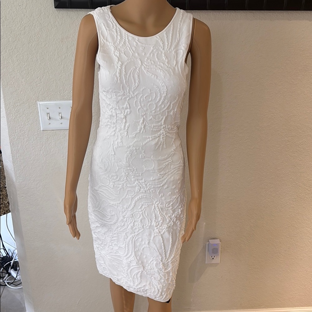 Lilly Pulitzer Cream Sheath Dress with Scoop Neck